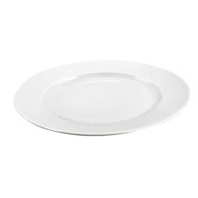 Assiette plate ronde porcelaine 30cm