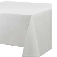 Nappe carrée blanche