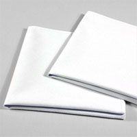 Serviette blanche